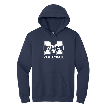 Men's Heavy Blend Hoodie - "M-VOLLEYBALL"