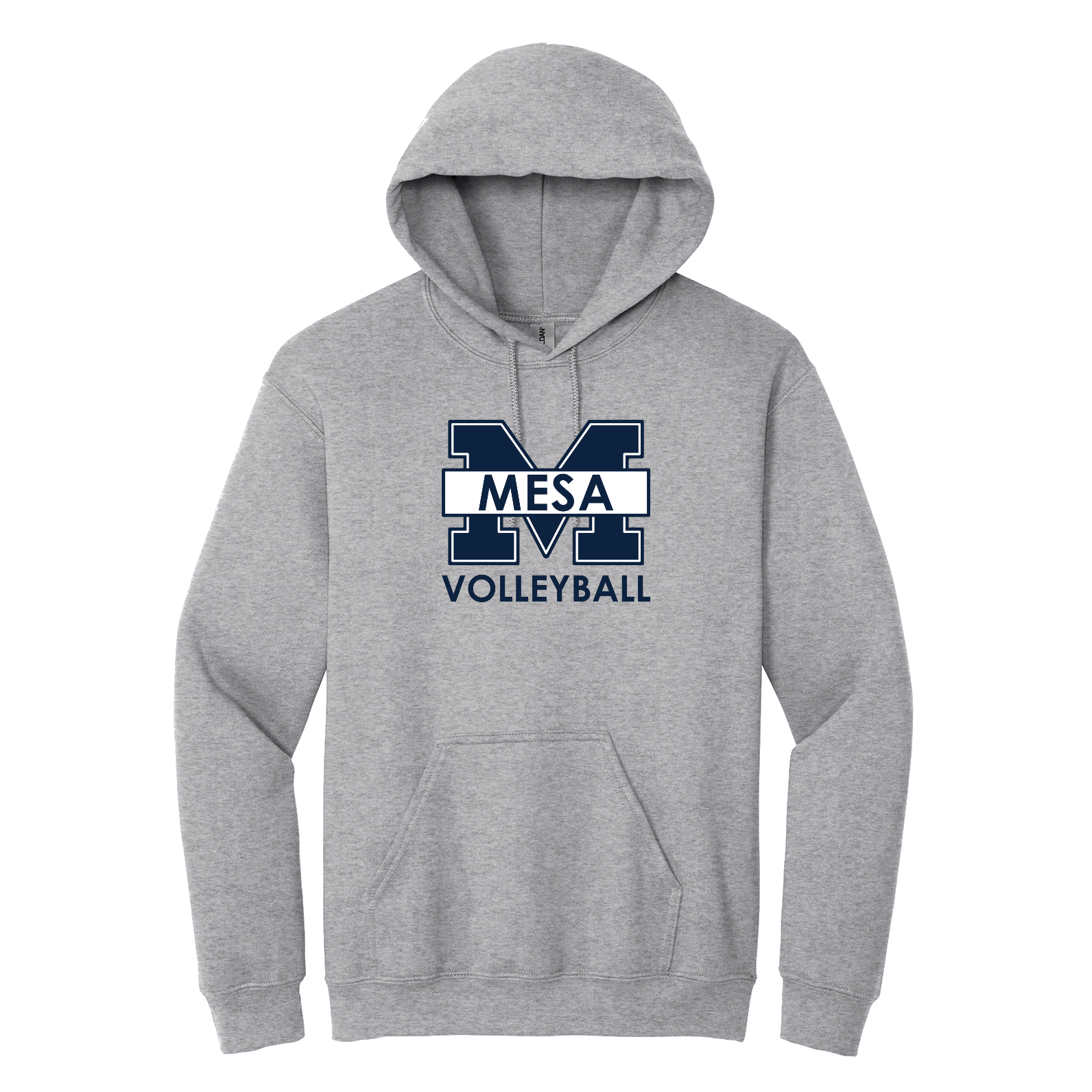 Men's Heavy Blend Hoodie - "M-VOLLEYBALL"