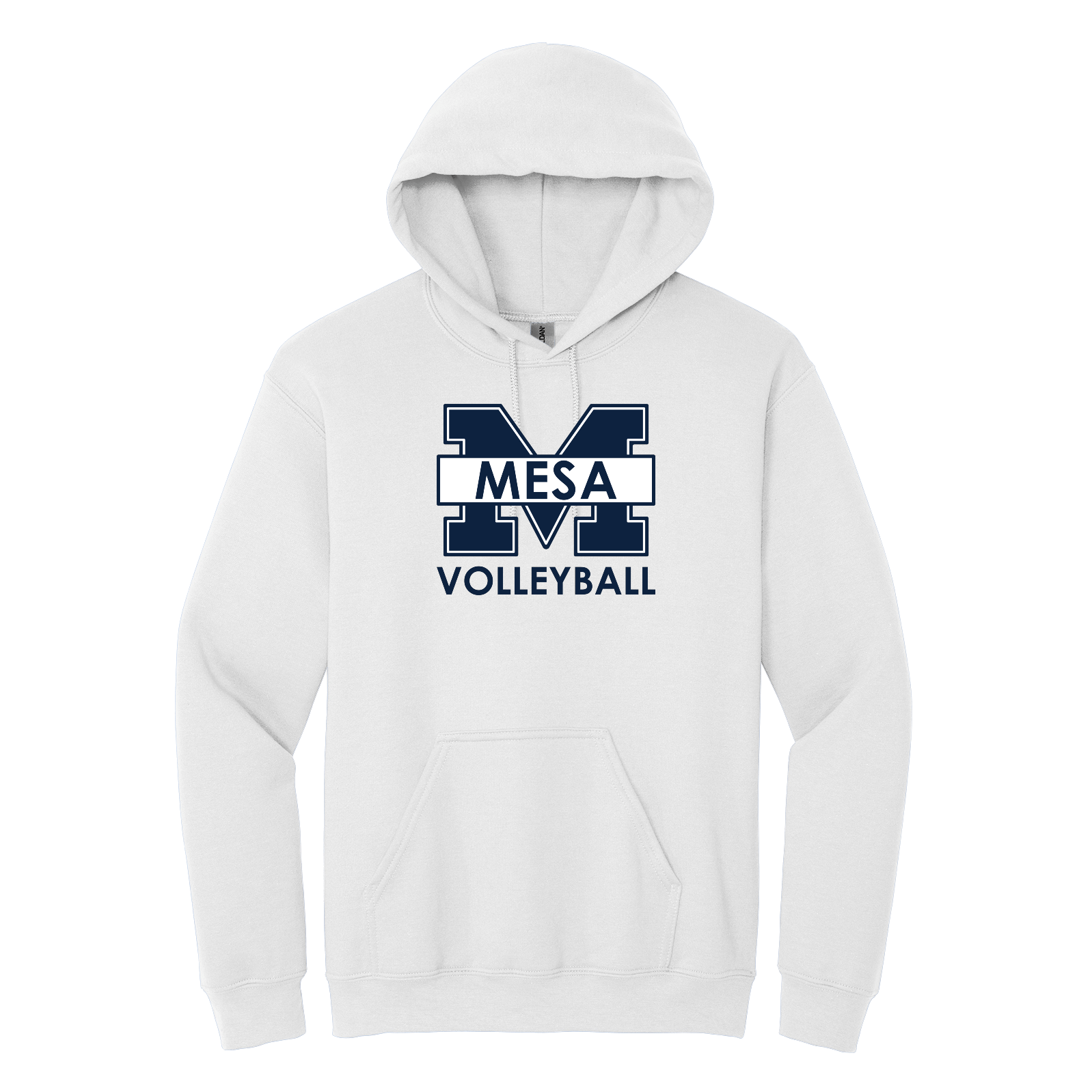 Men's Heavy Blend Hoodie - "M-VOLLEYBALL"