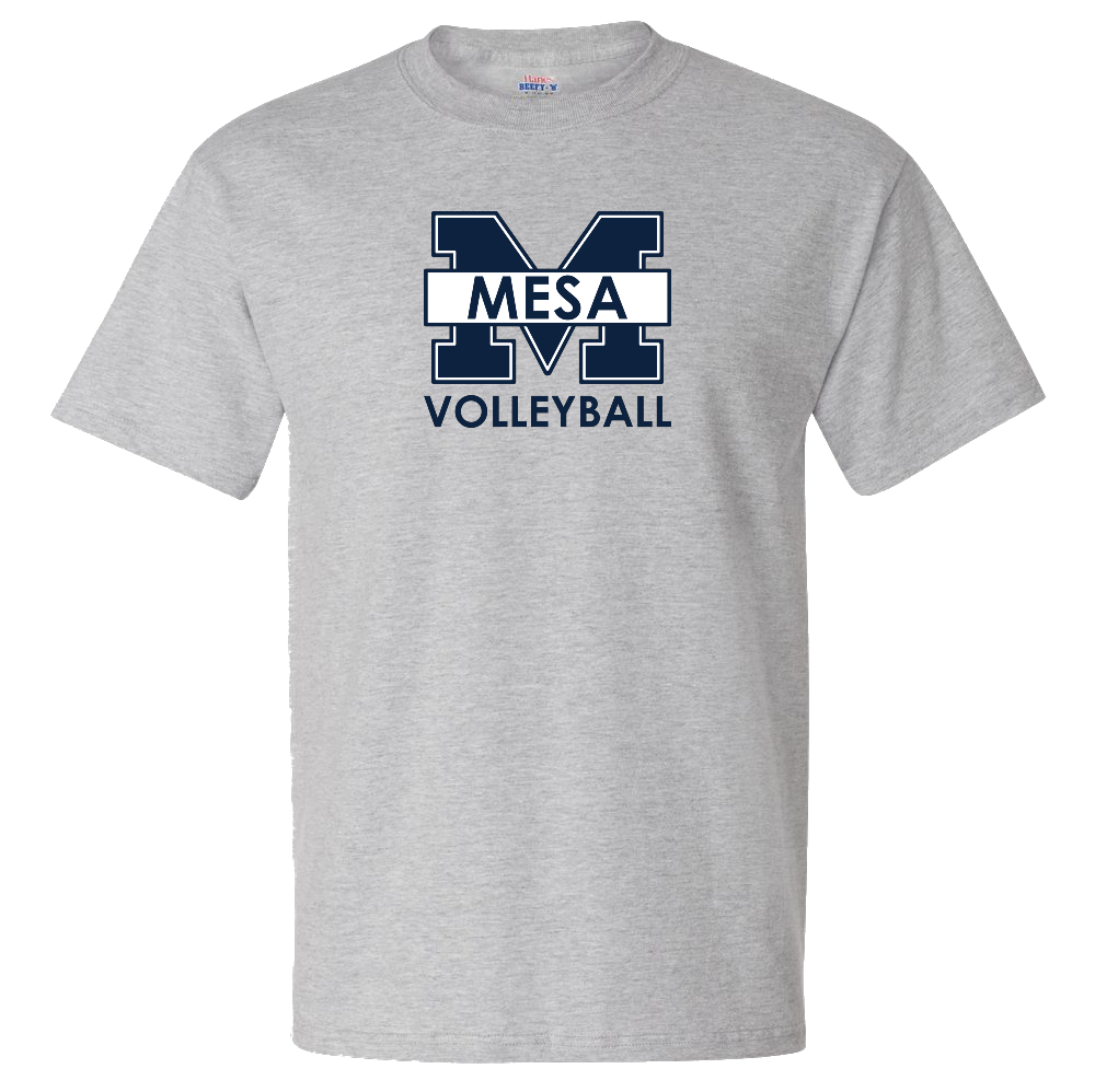 Men's Cotton SS Tee - "M-VOLLEYBALL"