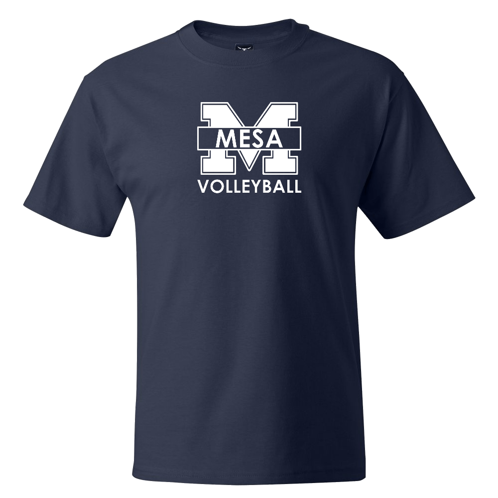 Men's Cotton SS Tee - "M-VOLLEYBALL"
