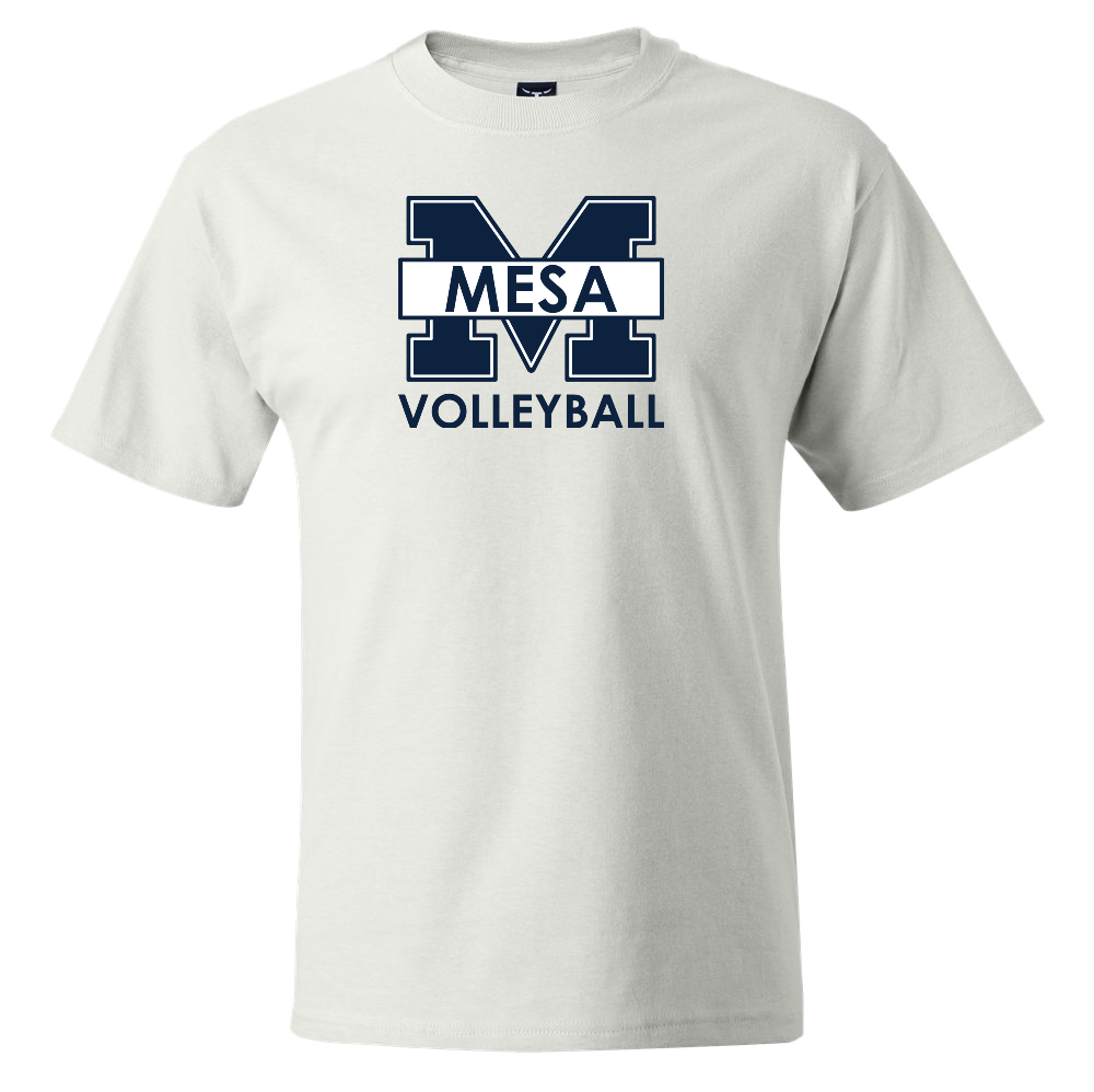 Men's Cotton SS Tee - "M-VOLLEYBALL"